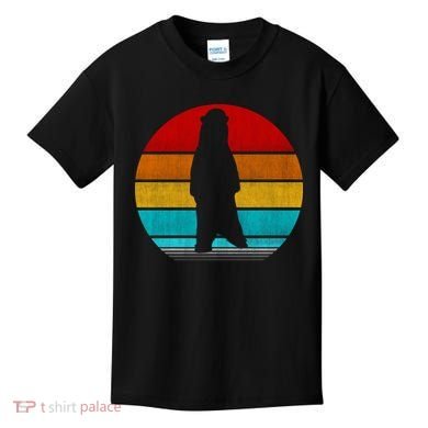 Retro Vintage Polar Bear Kids T-Shirt