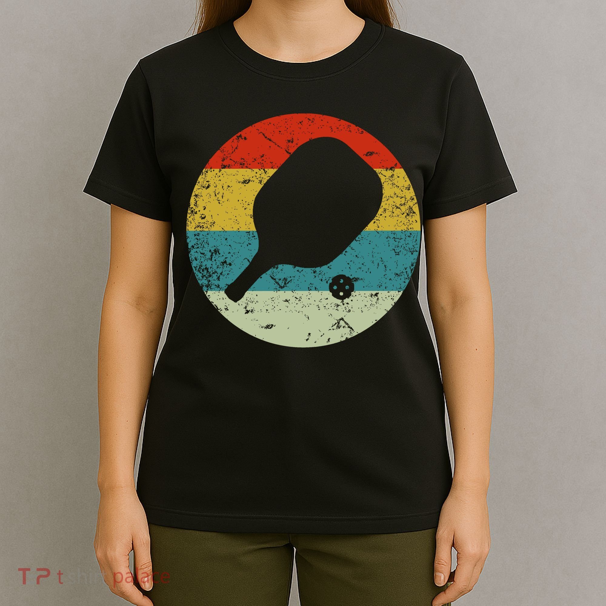Retro Vintage Pickleball T-Shirt