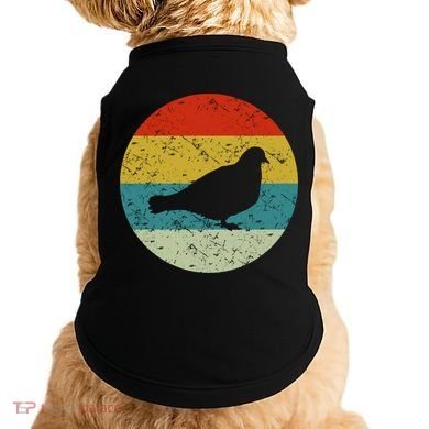 Retro Vintage Pigeon Doggie Tank
