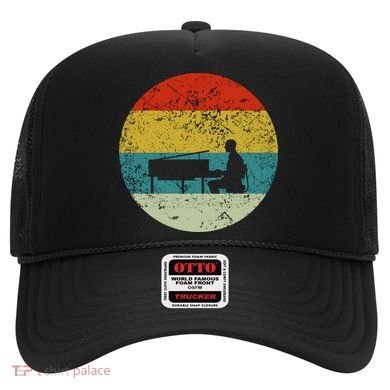 Retro Vintage Piano Player Hat