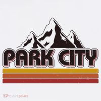 Retro Vintage Park City Utah Mountain Logo T-Shirt thumb 7