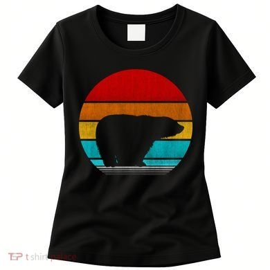 Retro Vintage Polar Bear Women's T-Shirt
