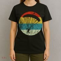 Retro Vintage Parachuting T-Shirt thumb 4