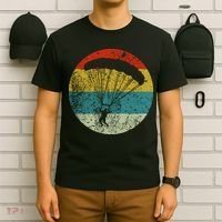 Retro Vintage Parachuting T-Shirt thumb 6