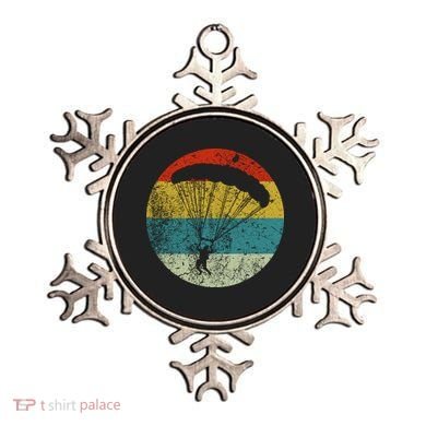 Retro Vintage Parachuting Ornament