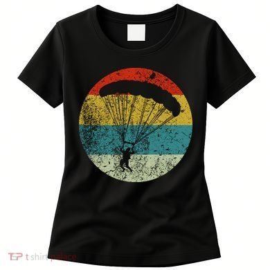 Retro Vintage Parachuting Women's T-Shirt