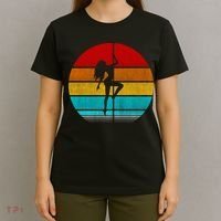Retro Vintage Pole Dancer T-Shirt thumb 4