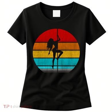 Retro Vintage Pole Dancer Women's T-Shirt