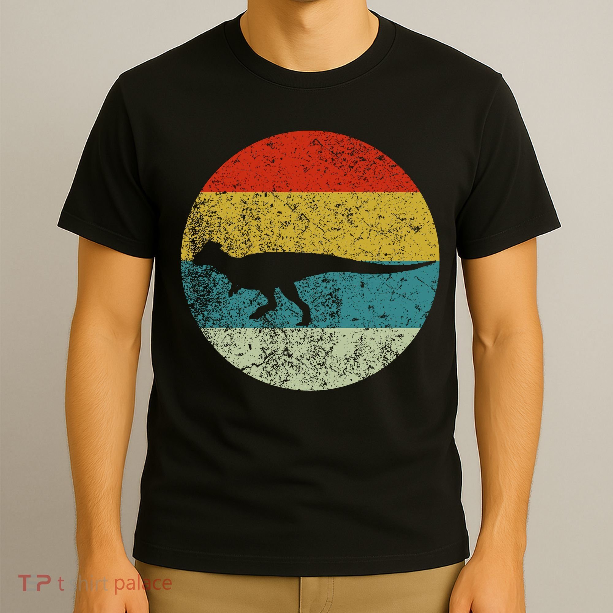 Retro Vintage Pachycephalosaurus T-Shirt