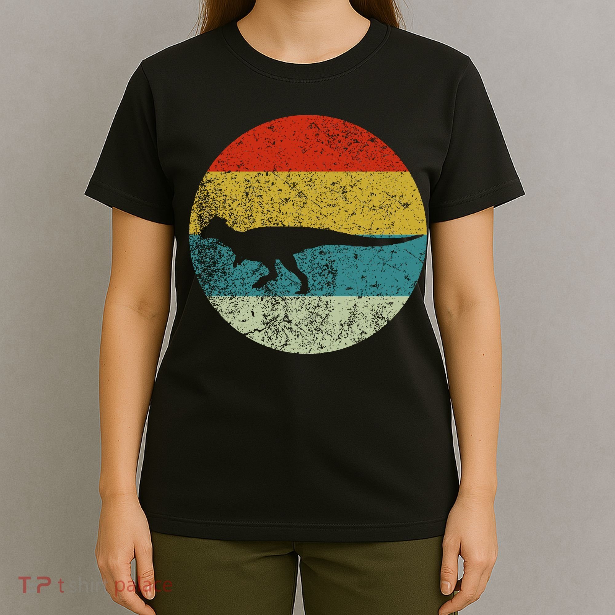 Retro Vintage Pachycephalosaurus T-Shirt