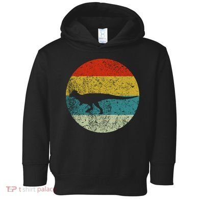 Retro Vintage Pachycephalosaurus Toddler Hoodie