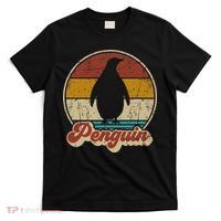 Retro Vintage Penguin Funny Penguin Lover T-Shirt thumb 0