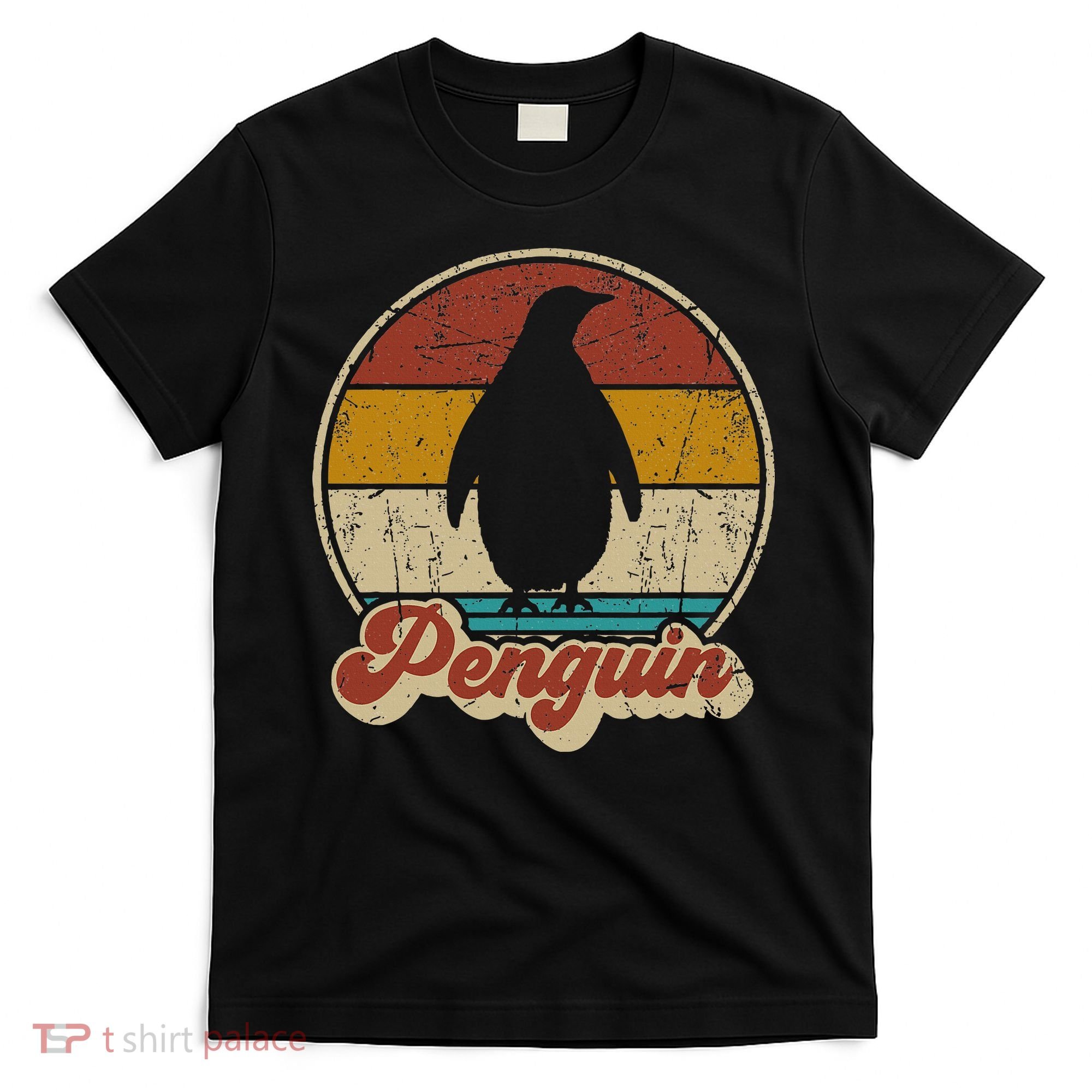 Retro Vintage Penguin Funny Penguin Lover T-Shirt