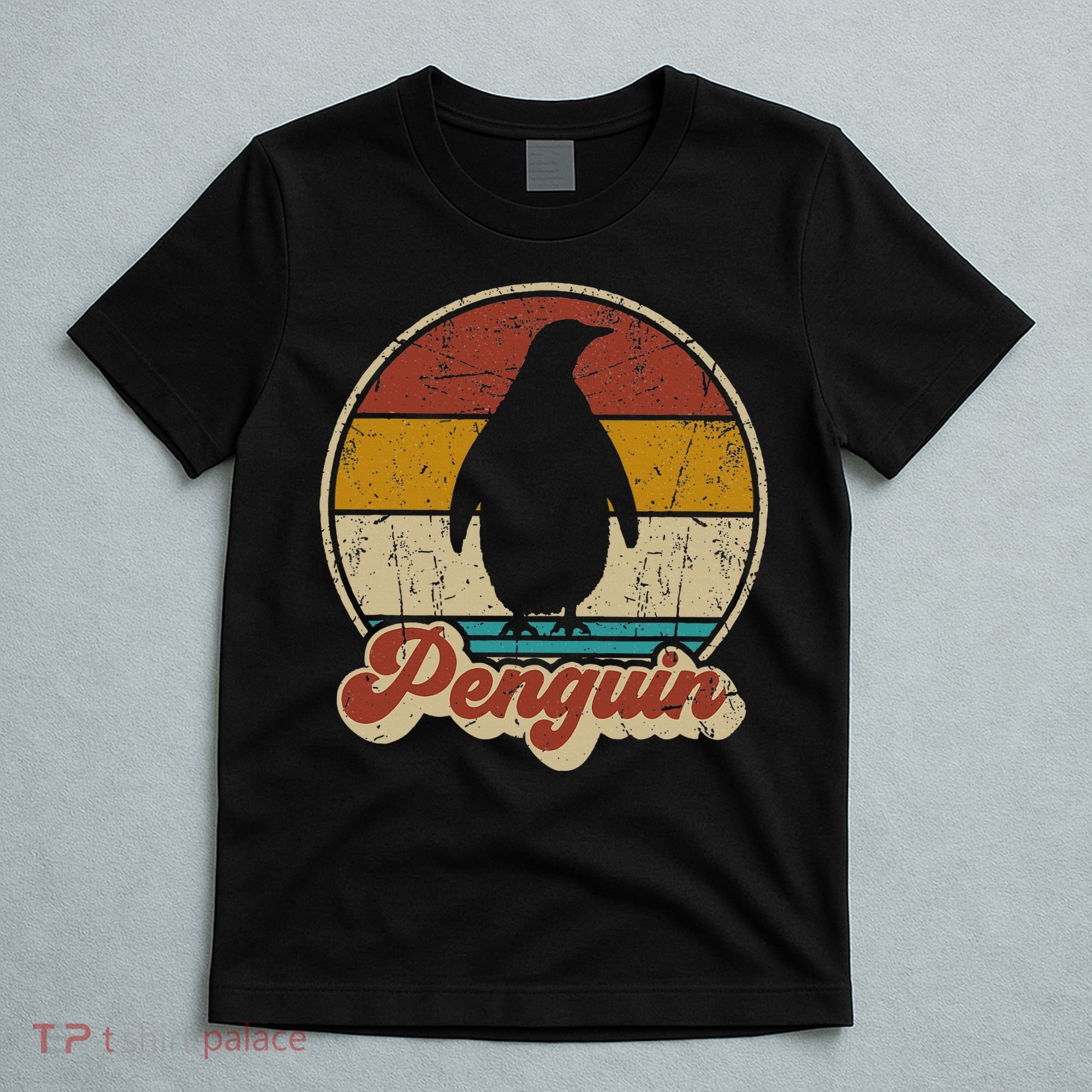 Retro Vintage Penguin Funny Penguin Lover T-Shirt