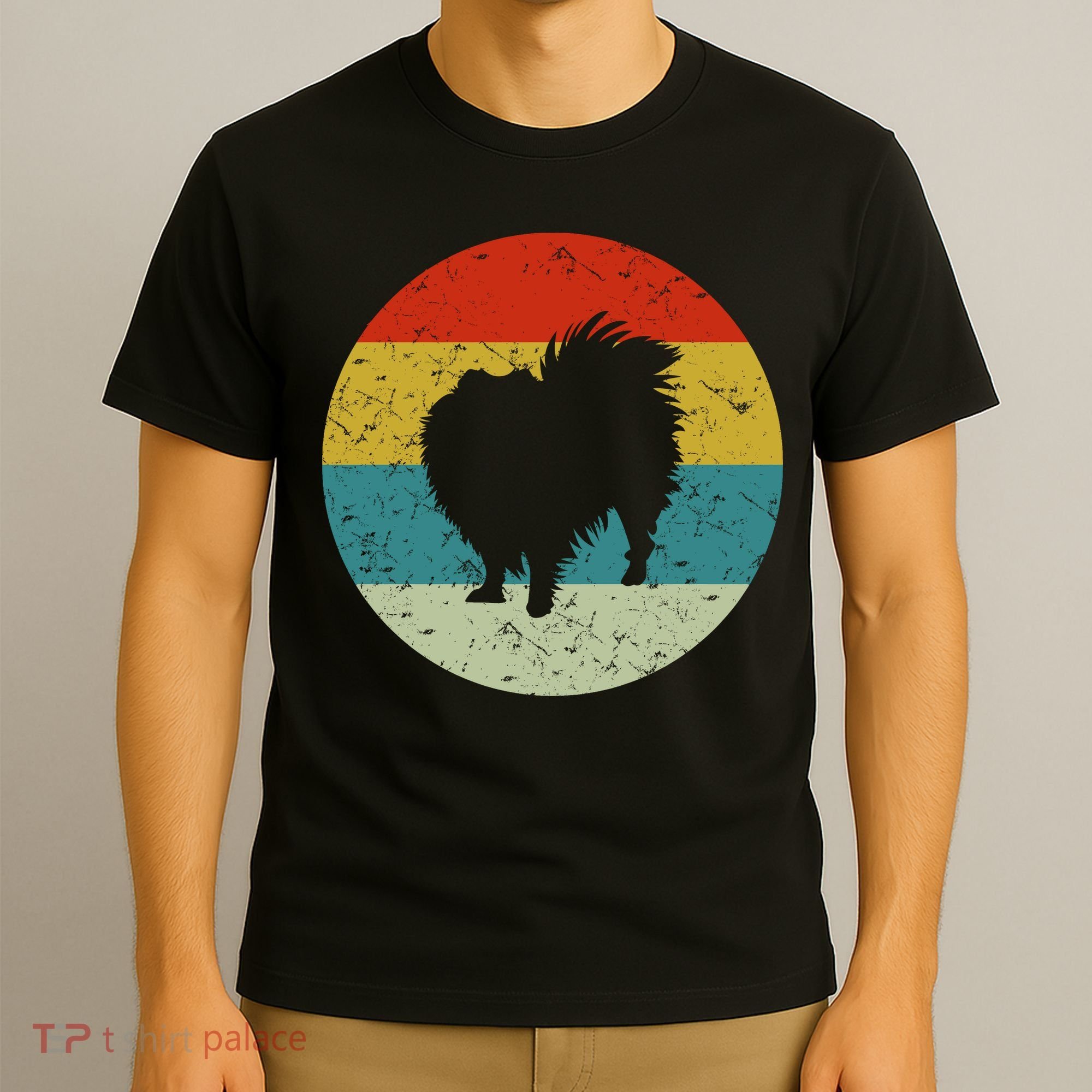 Retro Vintage Pomeranian T-Shirt