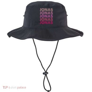 Retro Vintage Pink Jonas  Bucket Hat