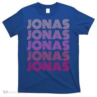 Retro Vintage Pink Jonas  T-Shirt