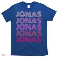 Retro Vintage Pink Jonas  T-Shirt thumb 0