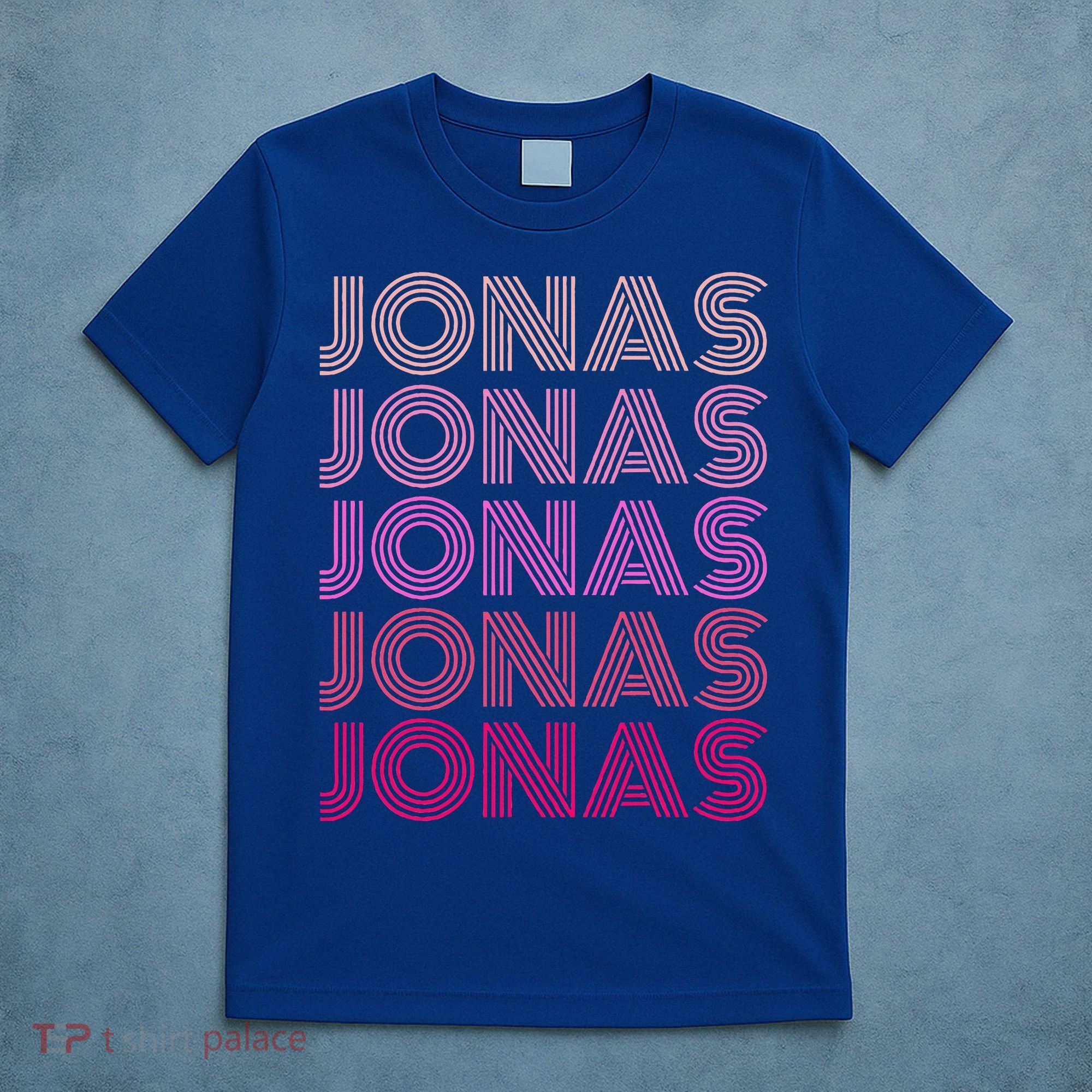 Retro Vintage Pink Jonas  T-Shirt