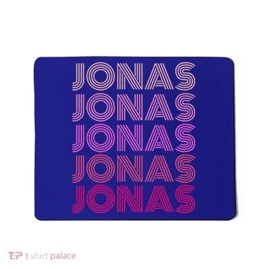 Retro Vintage Pink Jonas  Mousepad