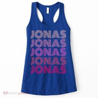 Retro Vintage Pink Jonas  Women's Tank Top