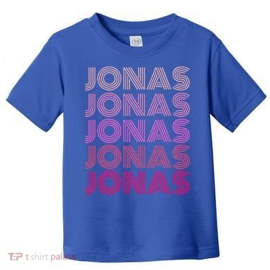 Retro Vintage Pink Jonas  Toddler T-Shirt