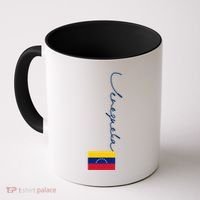 Retro Venezuela Patriotic Pole Venezuela Flag Gift Coffee Mug thumb 0