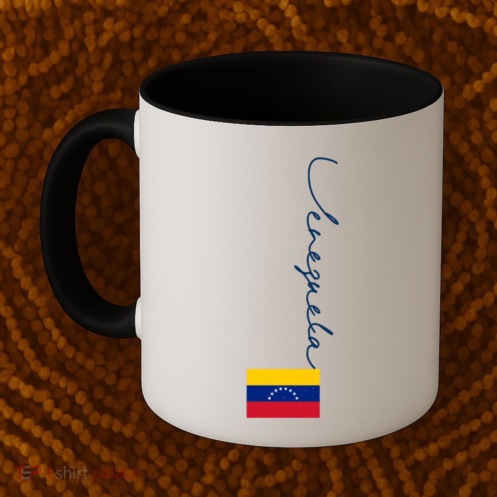 Retro Venezuela Patriotic Pole Venezuela Flag Gift Coffee Mug