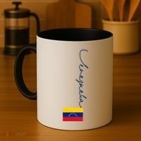 Retro Venezuela Patriotic Pole Venezuela Flag Gift Coffee Mug thumb 4