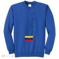 Retro Venezuela Patriotic Pole Venezuela Flag Gift Sweatshirt thumb 0
