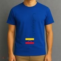 Retro Venezuela Patriotic Pole Venezuela Flag Gift T-Shirt thumb 3