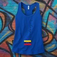 Retro Venezuela Patriotic Pole Venezuela Flag Gift Women's Tank Top thumb 3