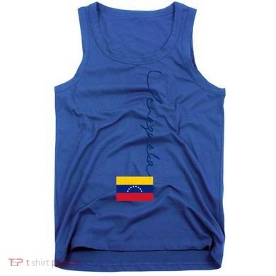 Retro Venezuela Patriotic Pole Venezuela Flag Gift Tank Top