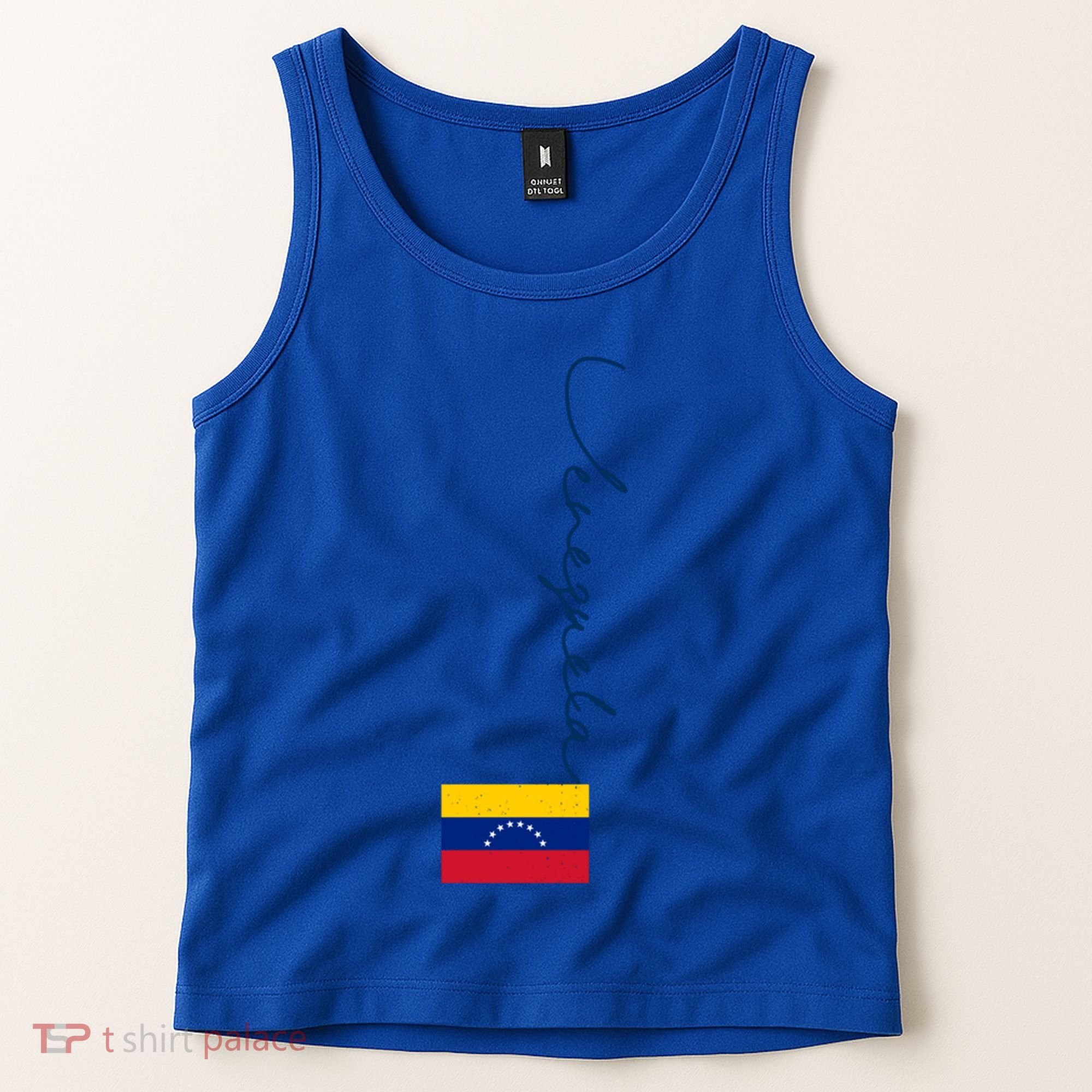 Retro Venezuela Patriotic Pole Venezuela Flag Gift Tank Top