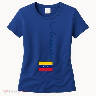 Retro Venezuela Patriotic Pole Venezuela Flag Gift Women's T-Shirt