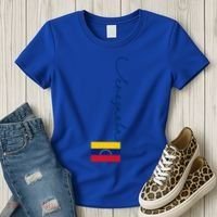 Retro Venezuela Patriotic Pole Venezuela Flag Gift Women's T-Shirt thumb 3