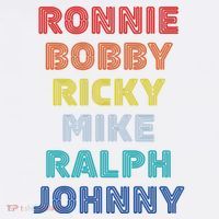 Retro Vintage Ronnie Bobby Ricky Mike Ralph And Johnny T-Shirt thumb 7