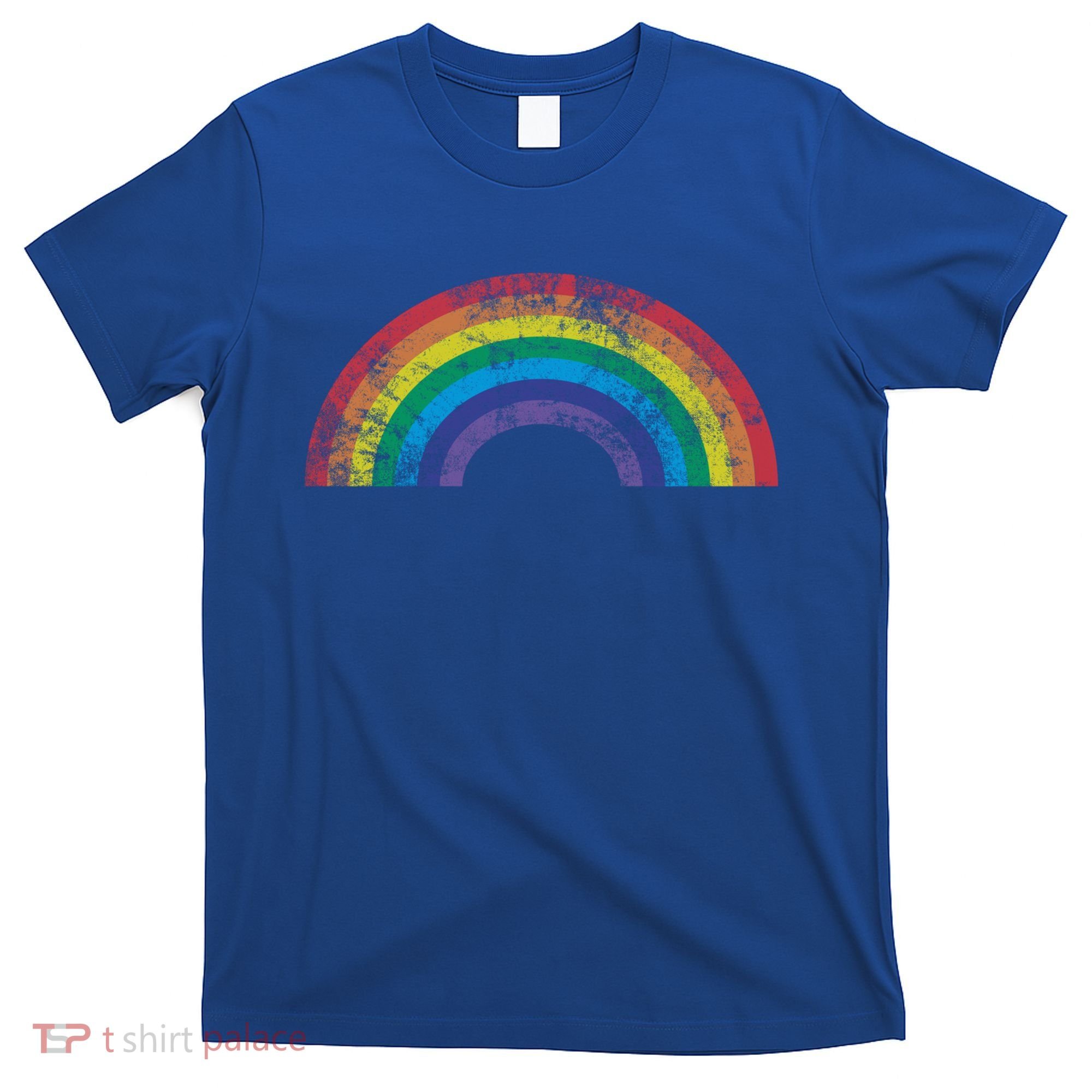 Rainbow Vintage Retro 70s 80s Style Gift Gift T-Shirt