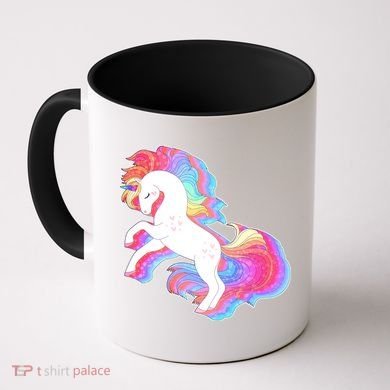 Retro Vintage Rainbow Unicorn Coffee Mug