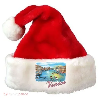 Romantic Venice Santa Hat