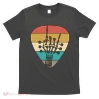 Retro Vintage Rock On Guitar Skeleton T-Shirt thumb 0