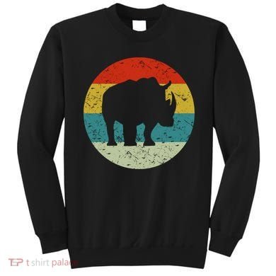 Retro Vintage Rhino Sweatshirt