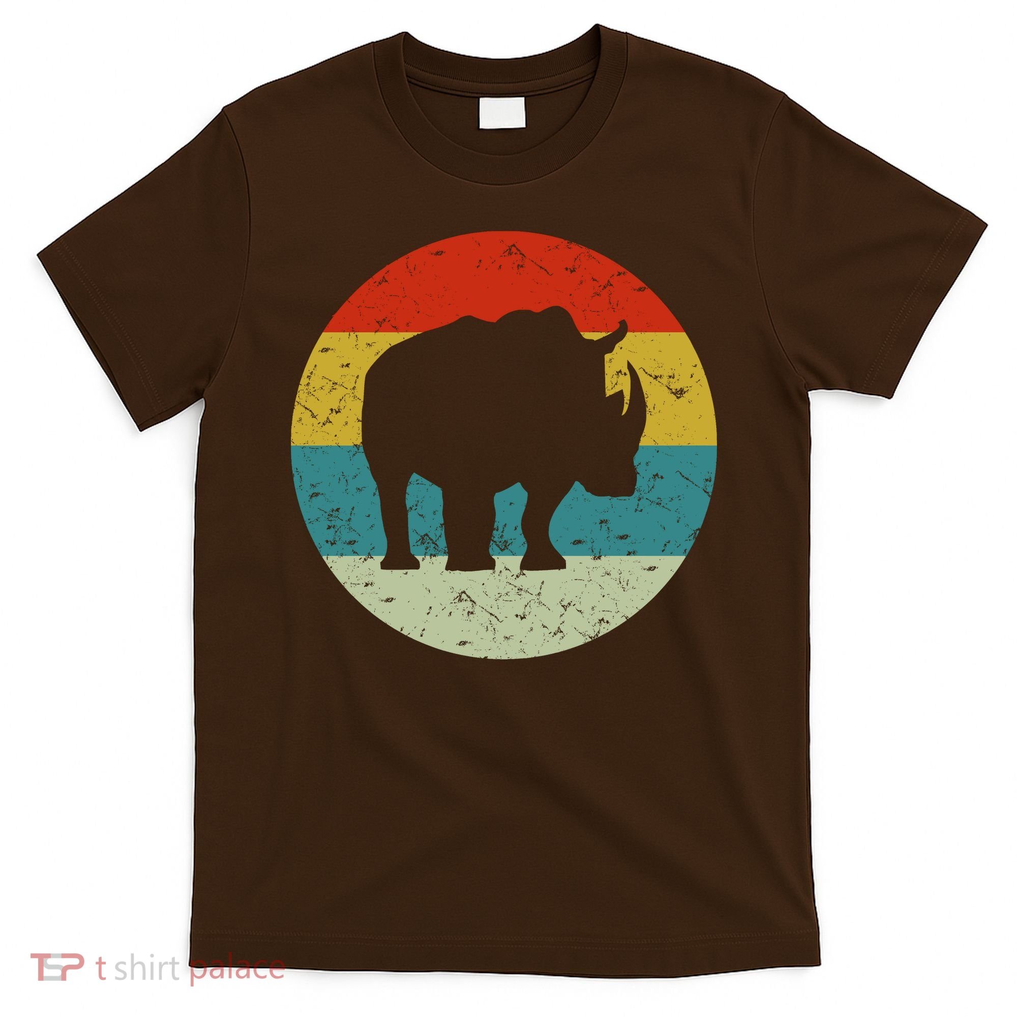 Retro Vintage Rhino T-Shirt