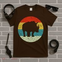 Retro Vintage Rhino T-Shirt thumb 5