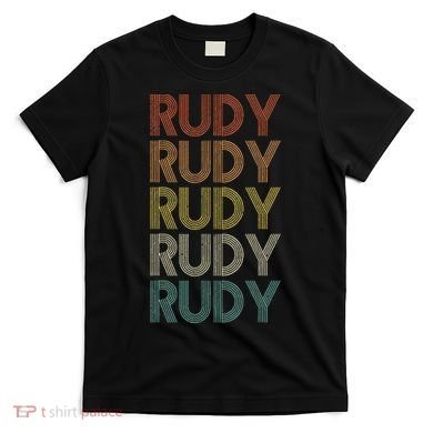 Rudy Vintage Retro T-Shirt