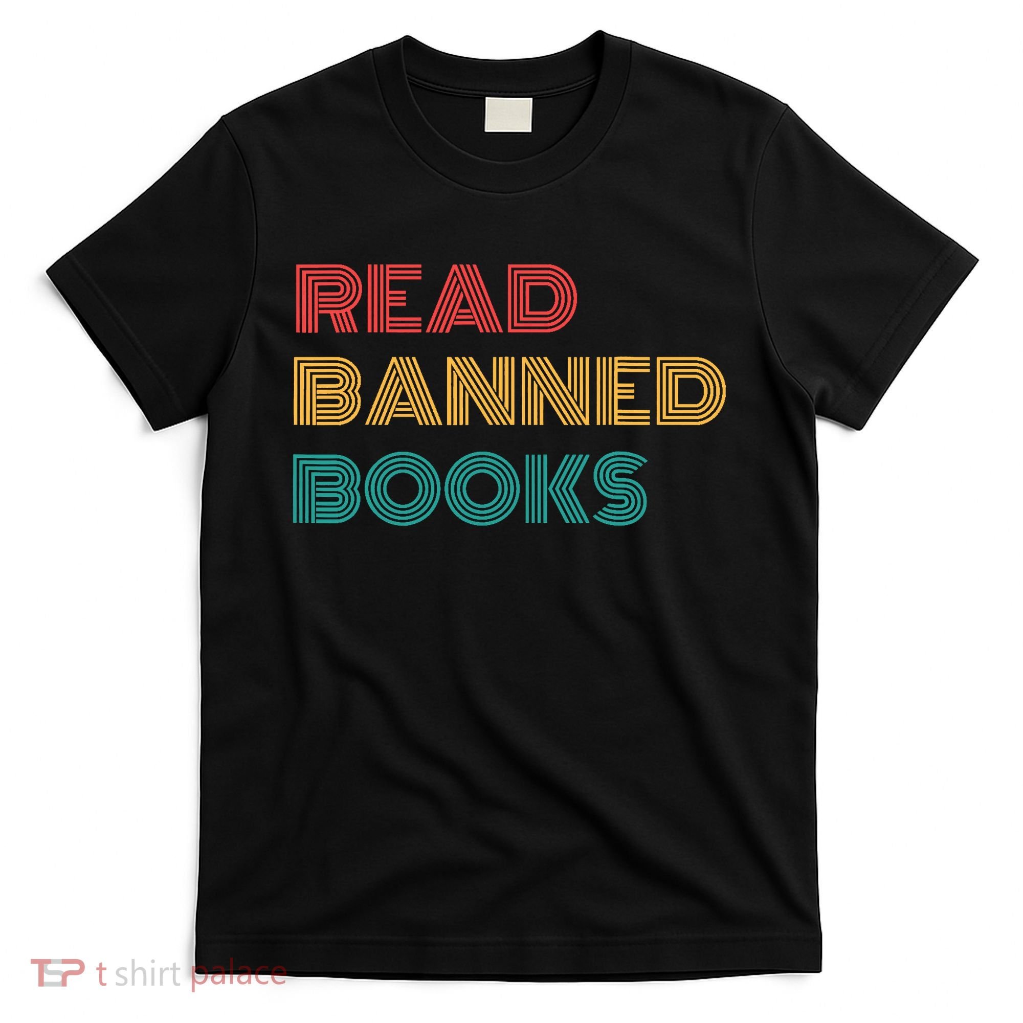 Retro Vintage Read Banned Books T-Shirt