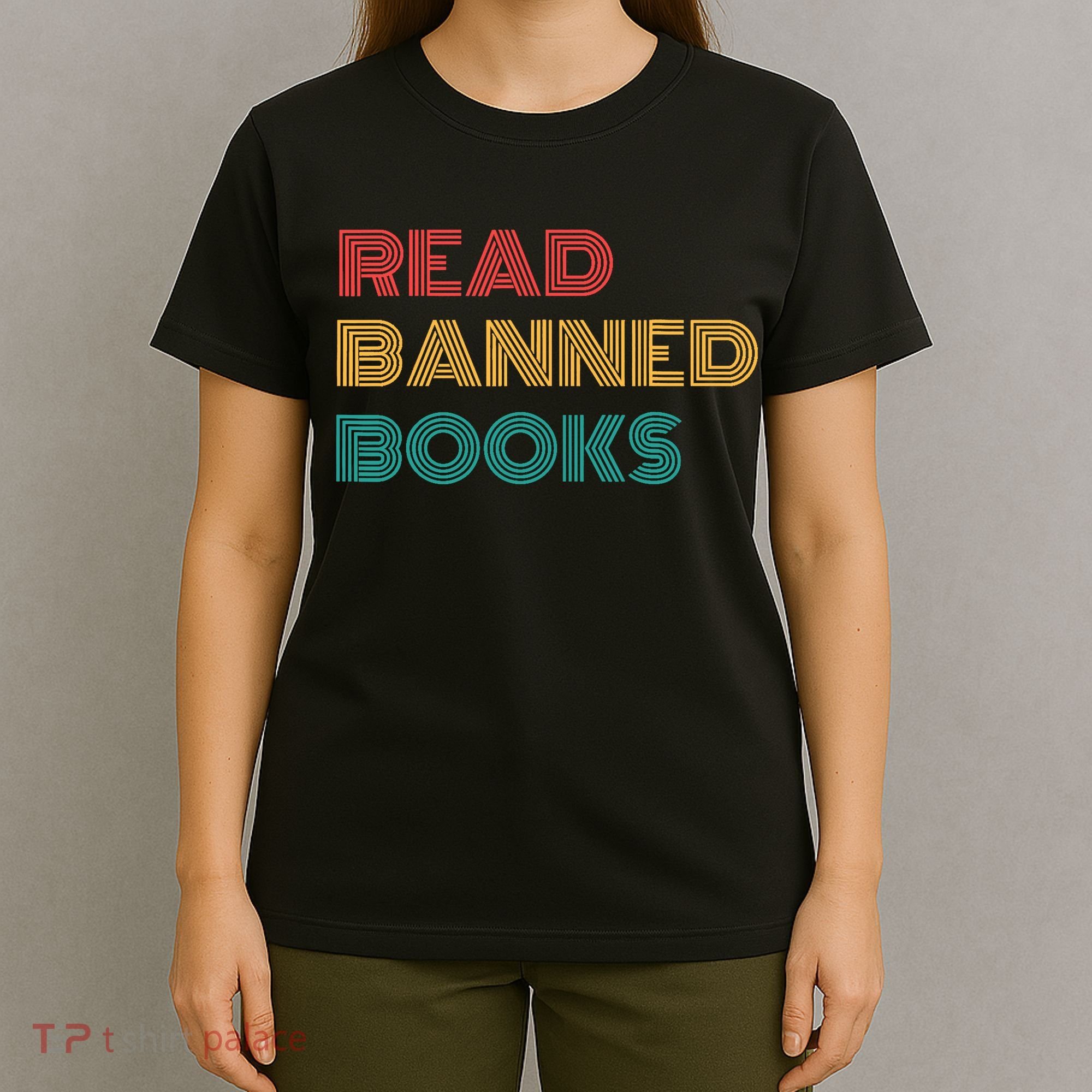 Retro Vintage Read Banned Books T-Shirt