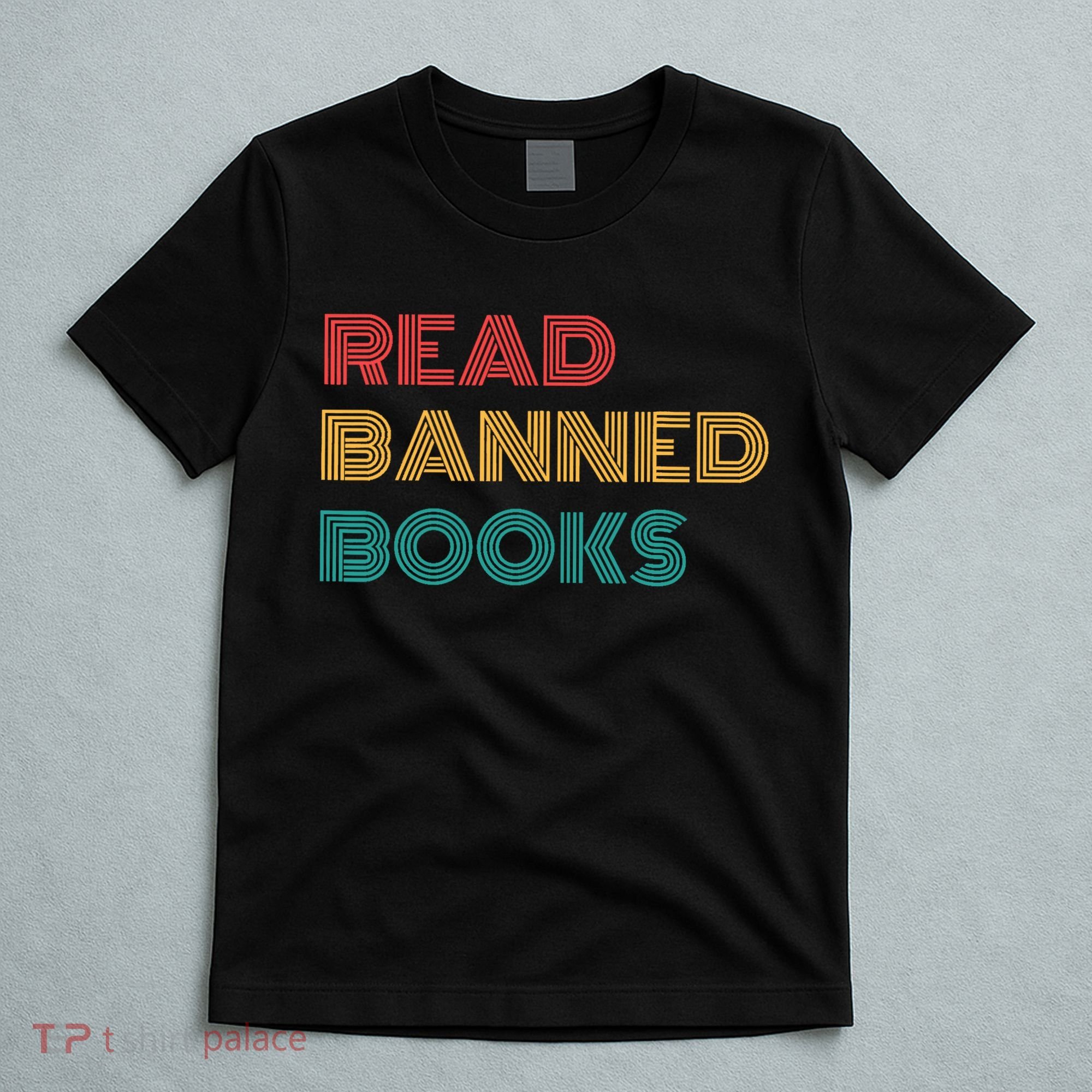 Retro Vintage Read Banned Books T-Shirt