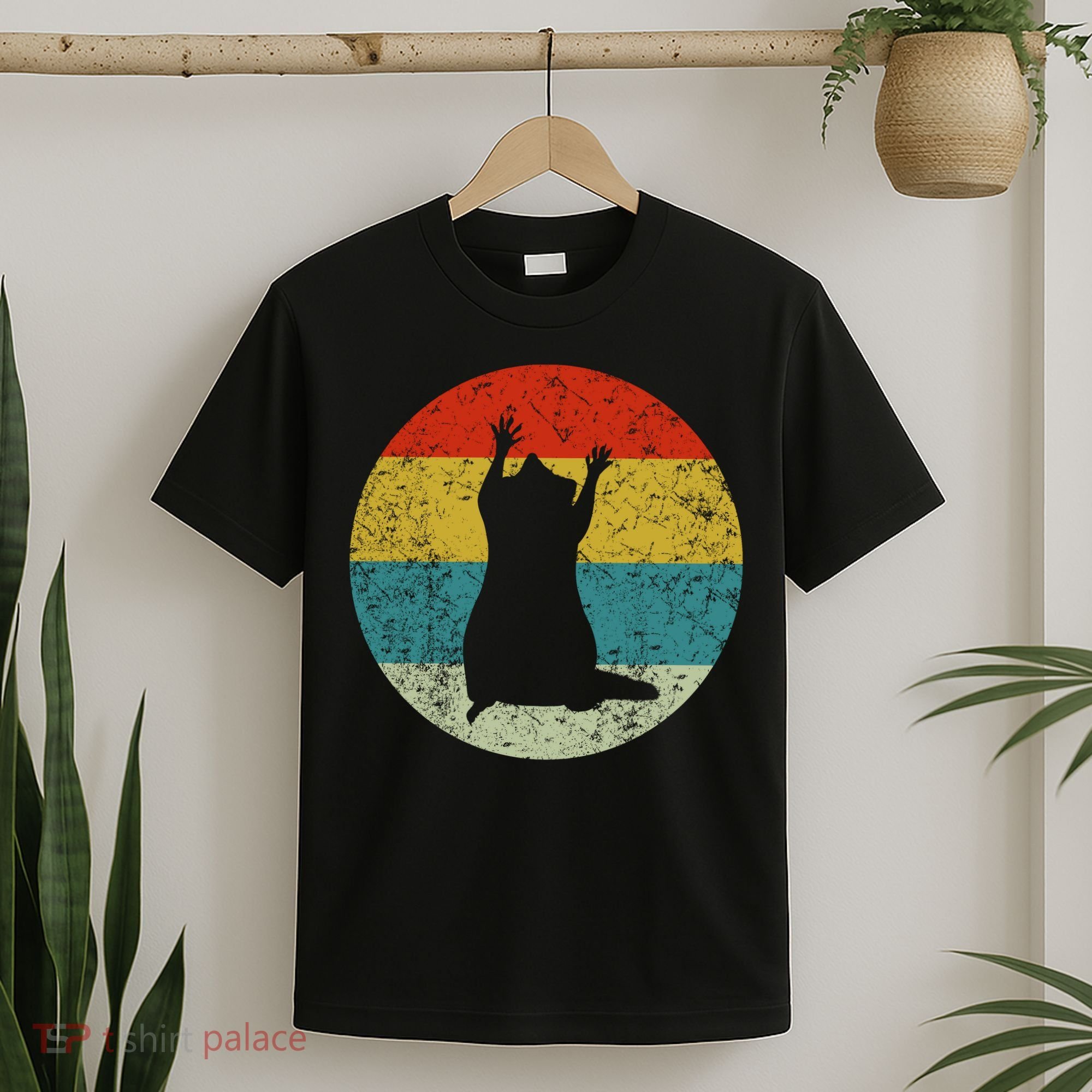 Retro Vintage Raccoon T-Shirt