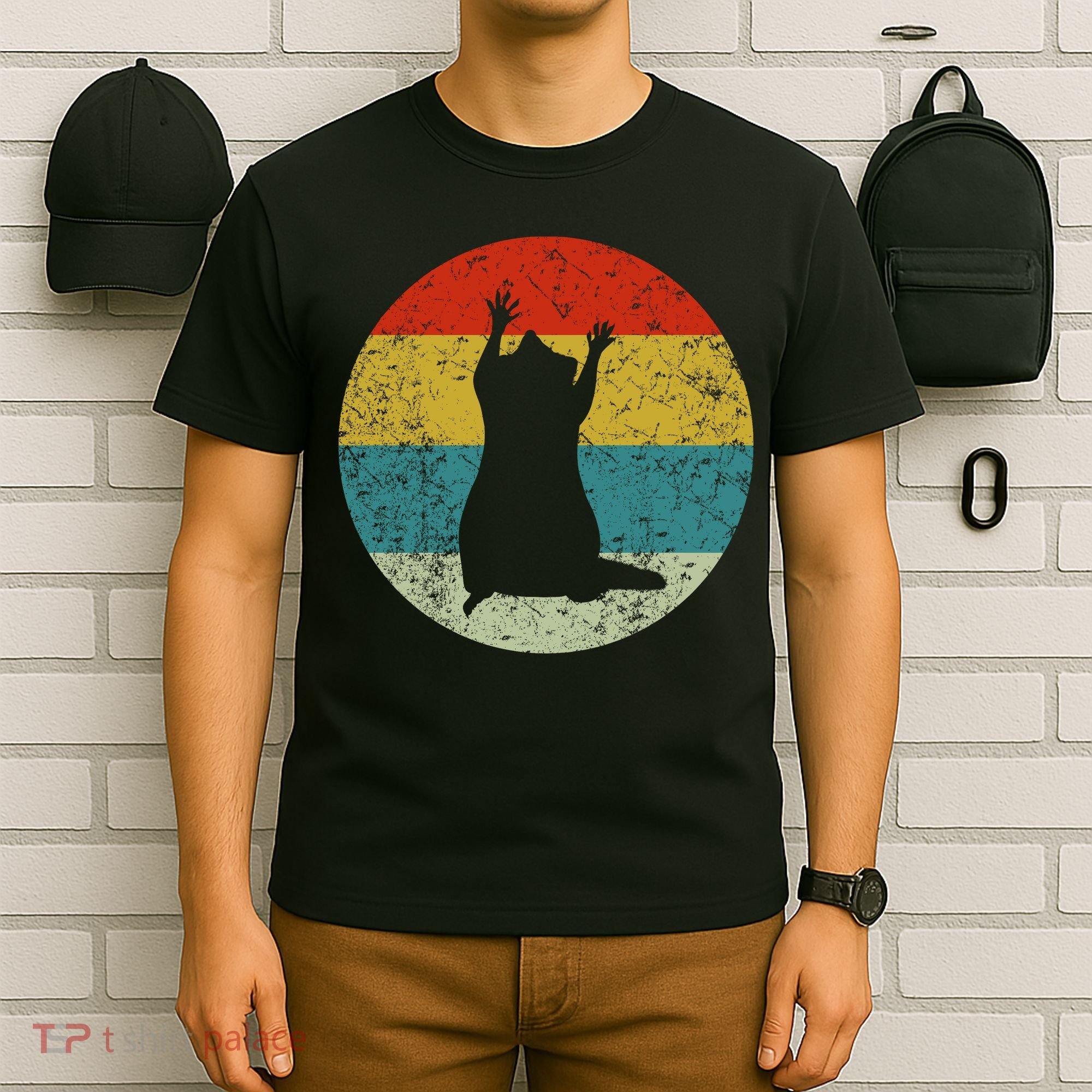 Retro Vintage Raccoon T-Shirt